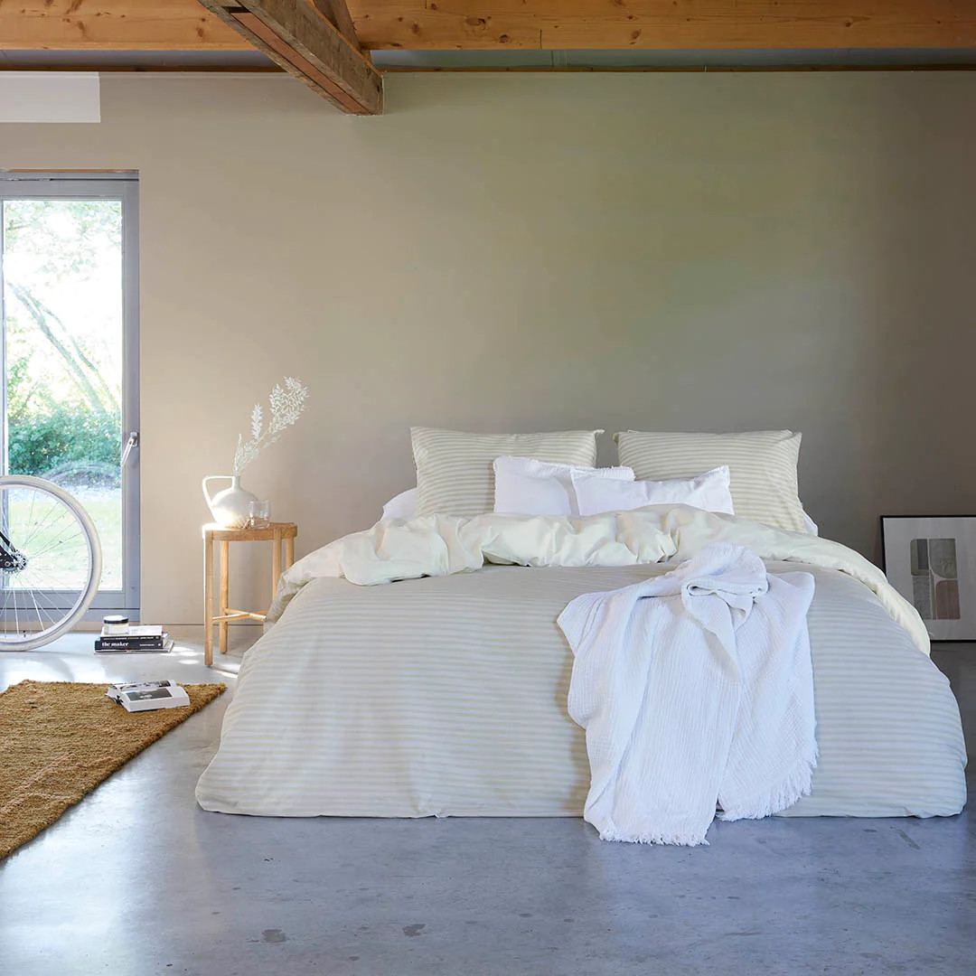 Walra Duvet Cover Remade Blurred Feelings 200x220cm - Sand - Image 2