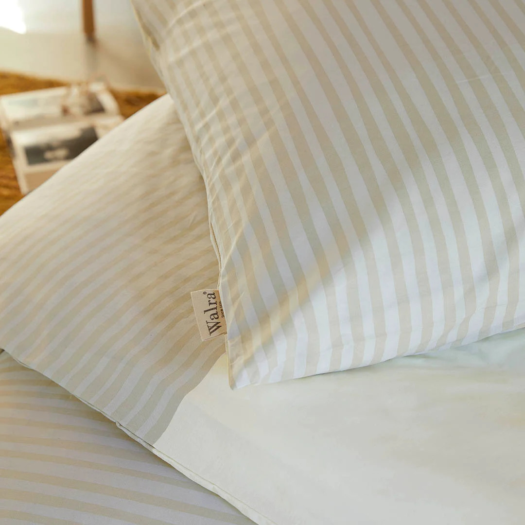 Walra Duvet Cover Remade Blurred Feelings 200x220cm - Sand - Image 3
