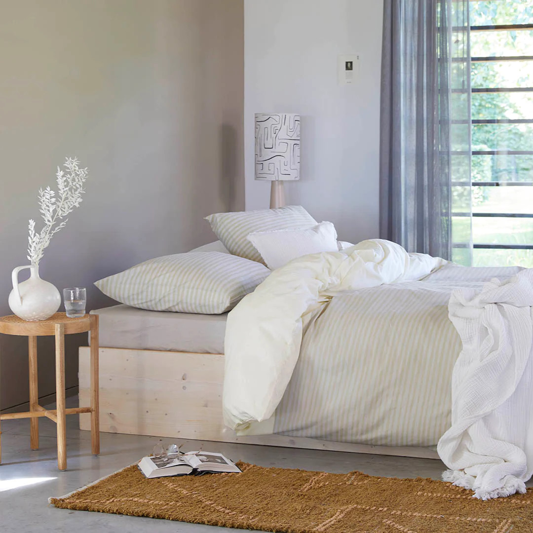 Walra Duvet Cover Remade Blurred Feelings 200x220cm - Sand - Image 4