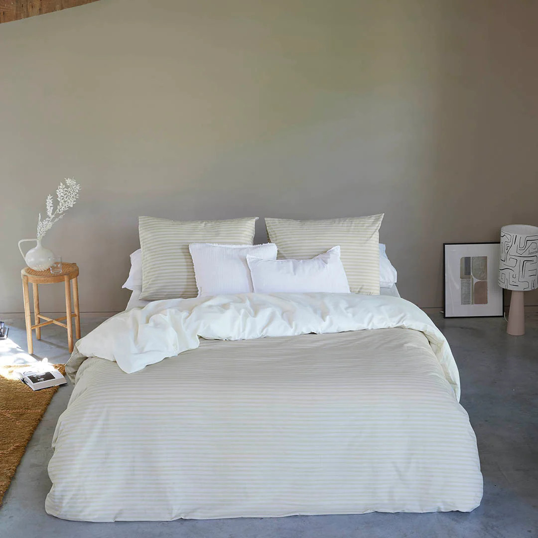 Walra Duvet Cover Remade Blurred Feelings 200x220cm - Sand - Image 6