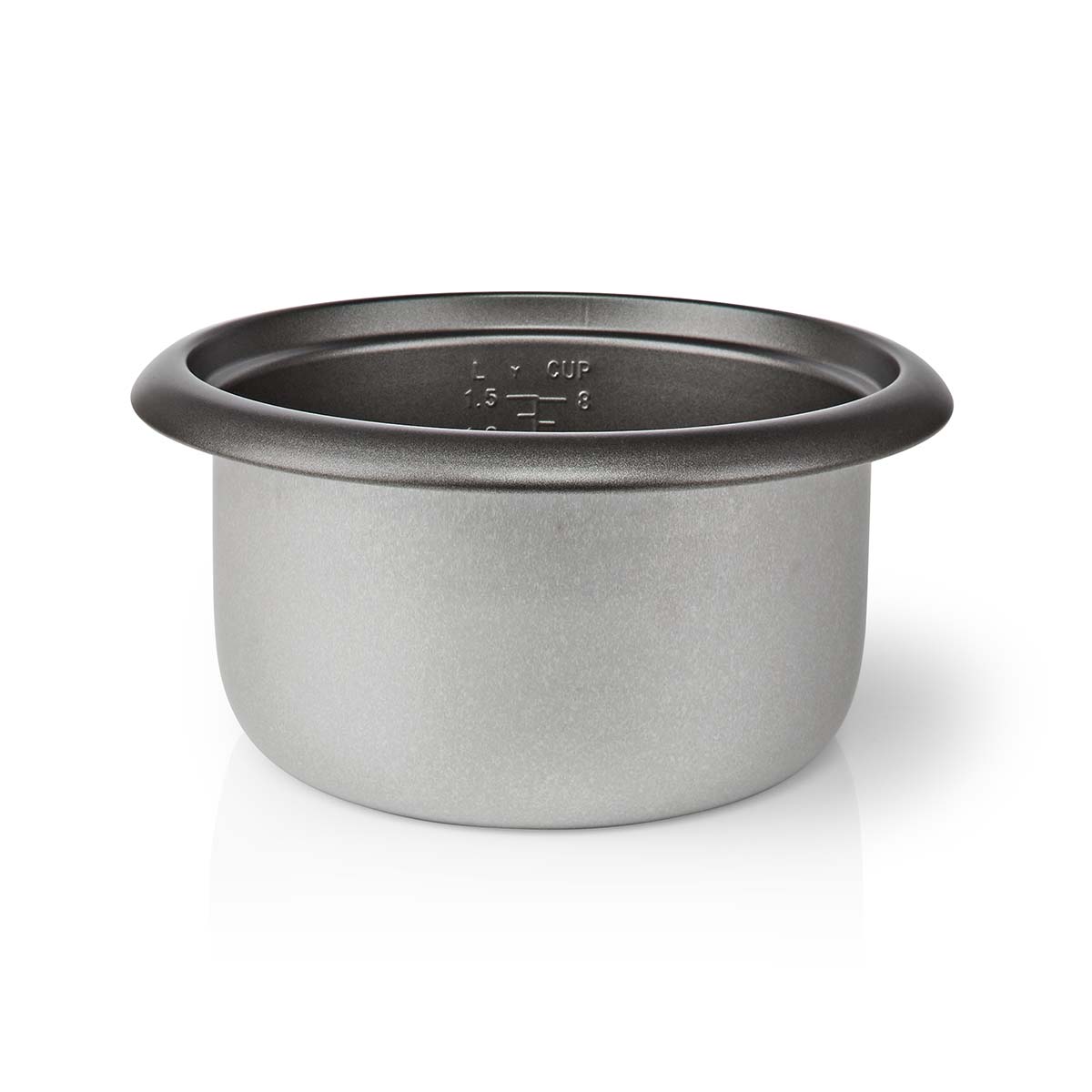 Nedis Rice Cooker 1.5L | 500W - Stainless Steel - Image 6