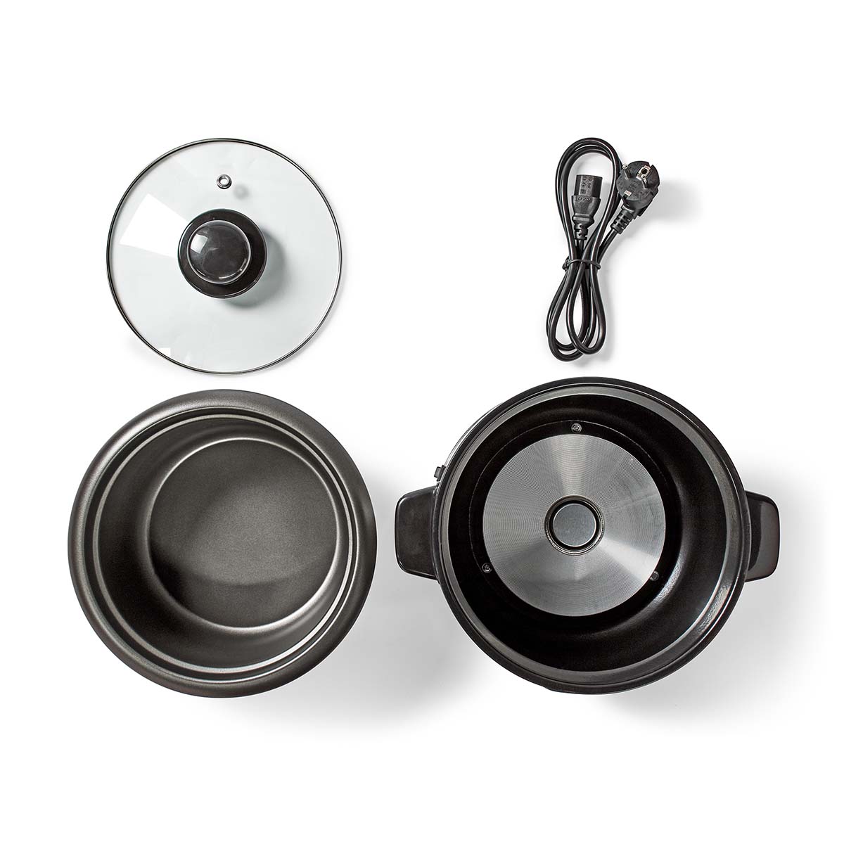 Nedis Rice Cooker 1.5L | 500W - Stainless Steel - Image 9