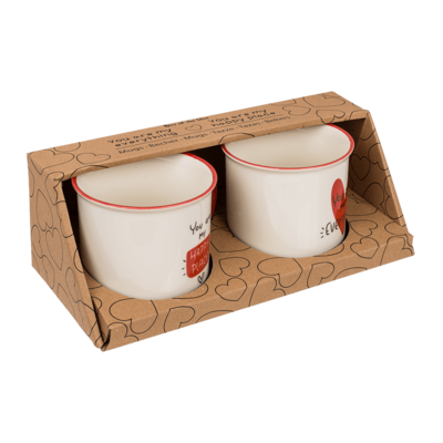 Out of the Blue Romantic Coffee Mug Set 2pcs. - Image 2