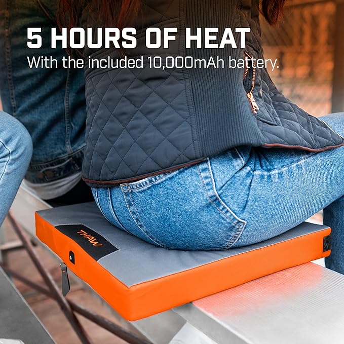 THAW Rechargeable Heated Seat Pad - 10000mAh - Image 6