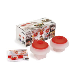 LÉKUÉ OVO Kit 2 pcs. (Cube & Cylinder)- White
