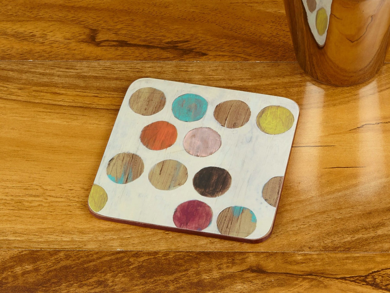 Creative Tops Premium Coasters Set 6pcs. - Retro Spot