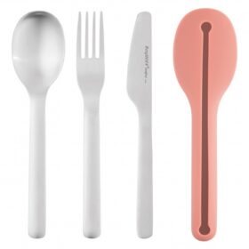 Berghoff Leo Line Travel Cutlery Set Sleeve