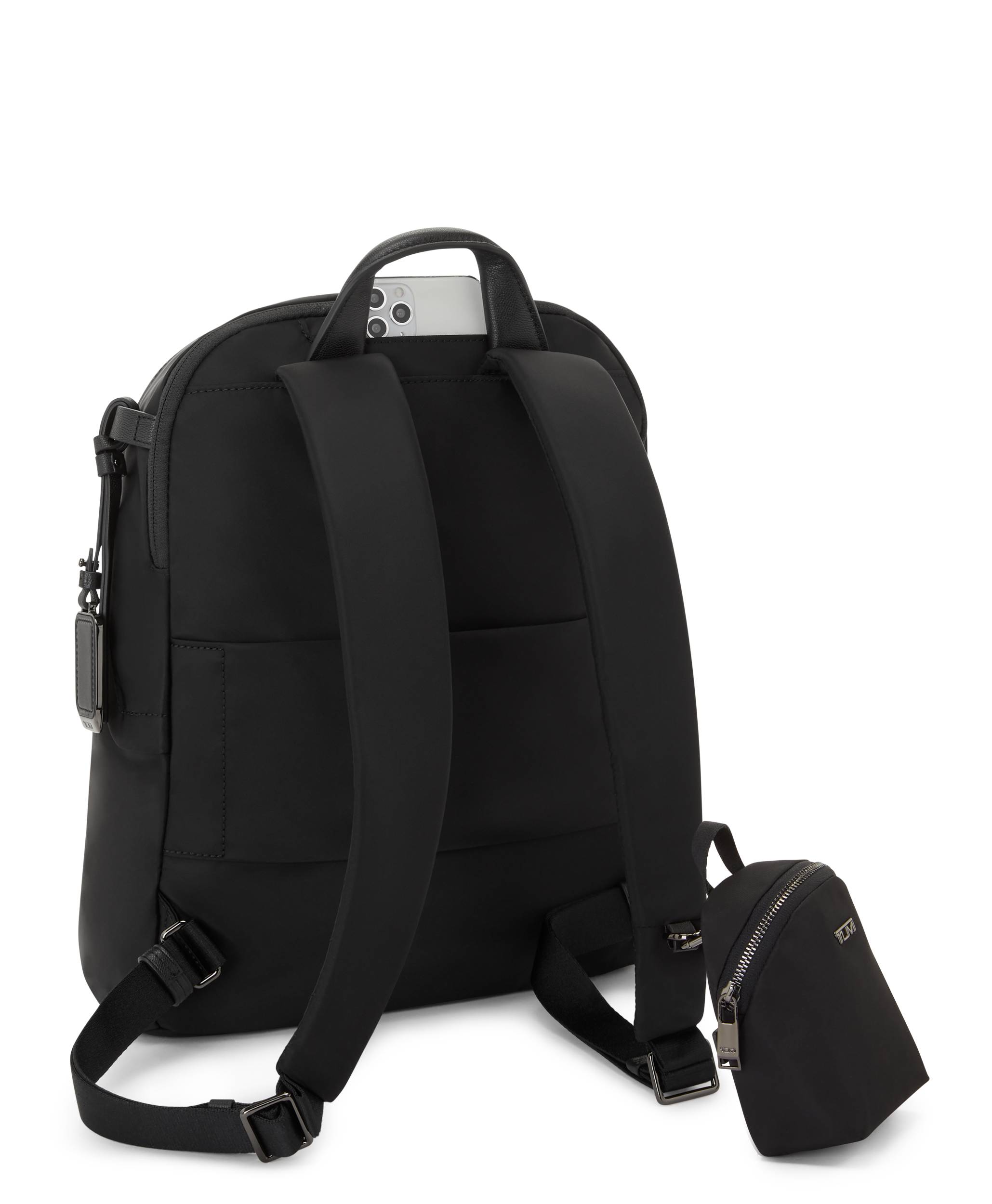 Tumi Voyageur Halsey Backpack | Black/Gunmetal