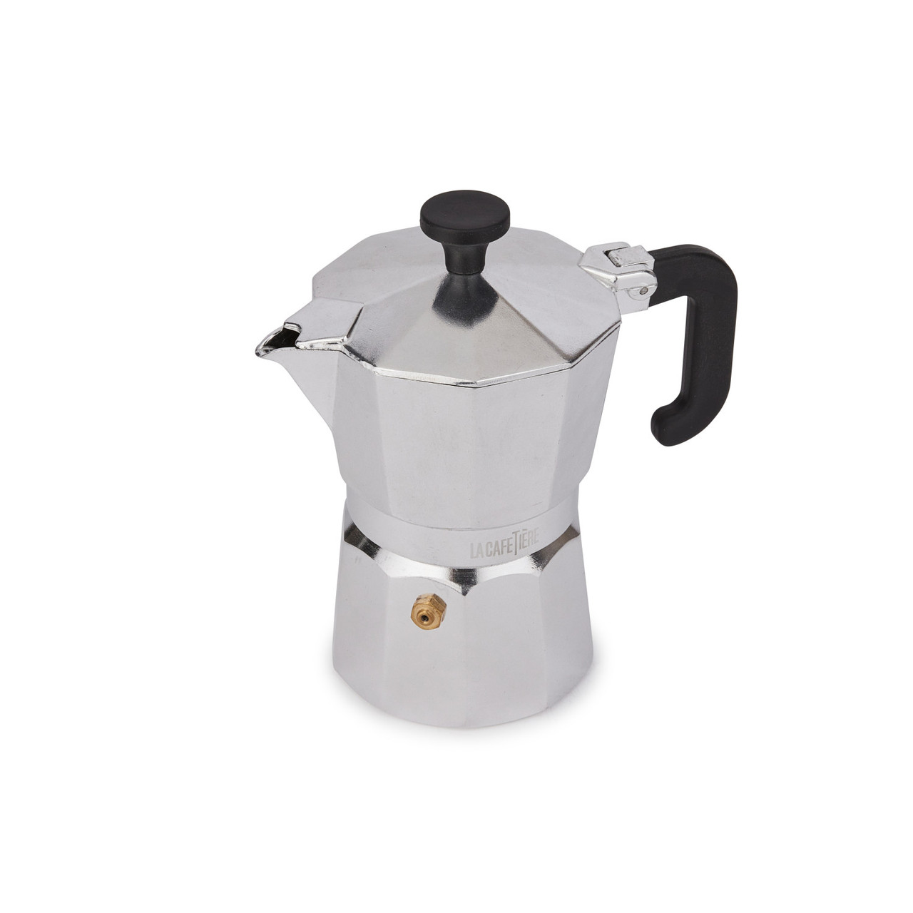 La Cafetière Venice Aluminium Espresso Maker 3-Cup - Silver