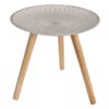 Out of the Blue Wooden Table - White/Nature