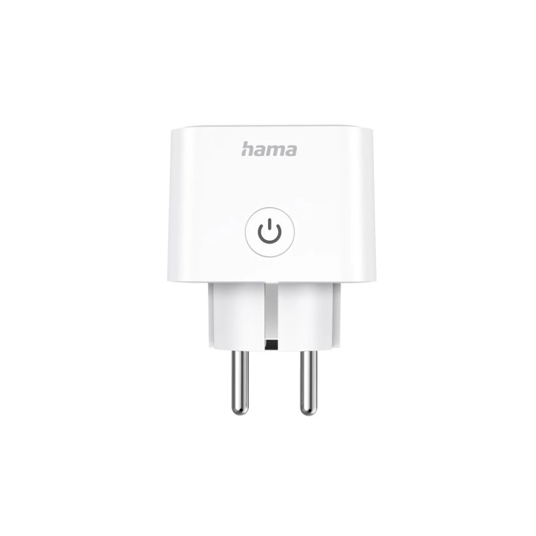 Hama Smart Wi-Fi Socket | Matter Support | Voice Control | 3,680W