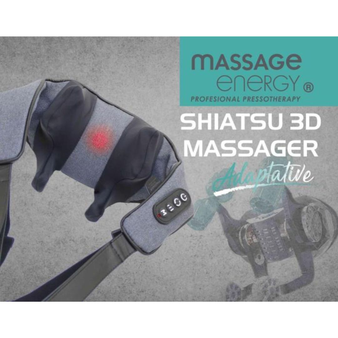 Massage Energy Shiatsu 3D Adaptive Massager