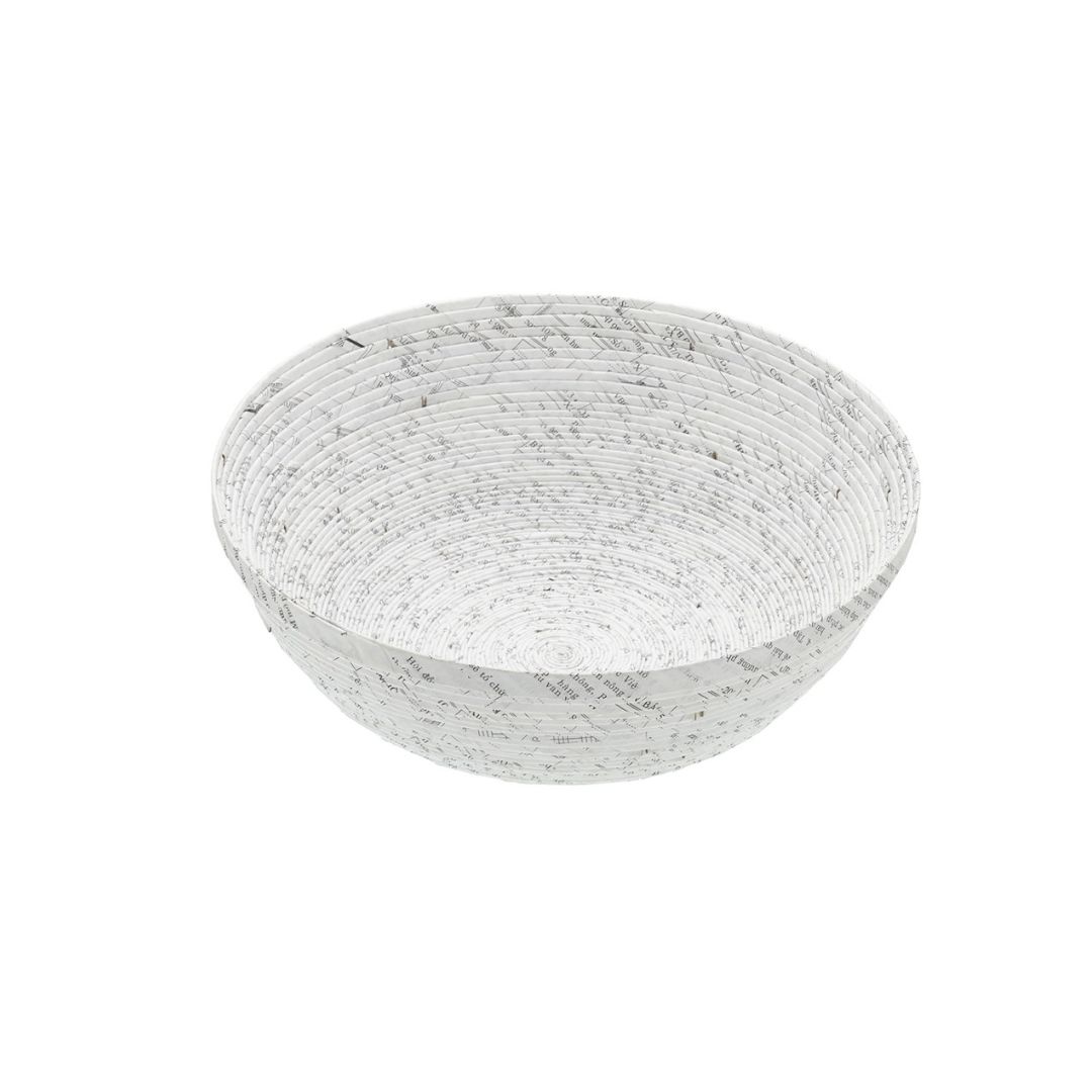 Natural Elements Reusable Fruit Bowl - Biodegradable Recycled Paper - 30cm