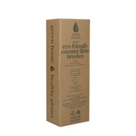 Natural Elements Eco-Friendly Coconut Fibre Brush - Set of 3