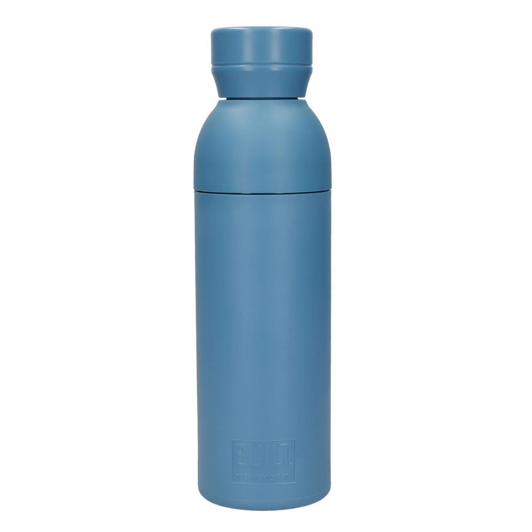 BUILT Planet Bottle | Recycled | Reusable | 500ml | Blue