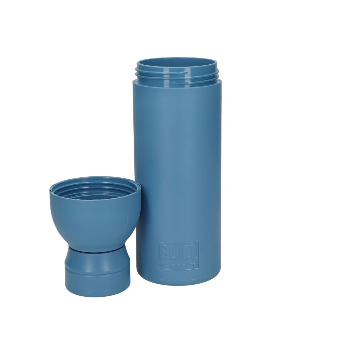 BUILT Planet Bottle | Recycled | Reusable | 500ml | Blue