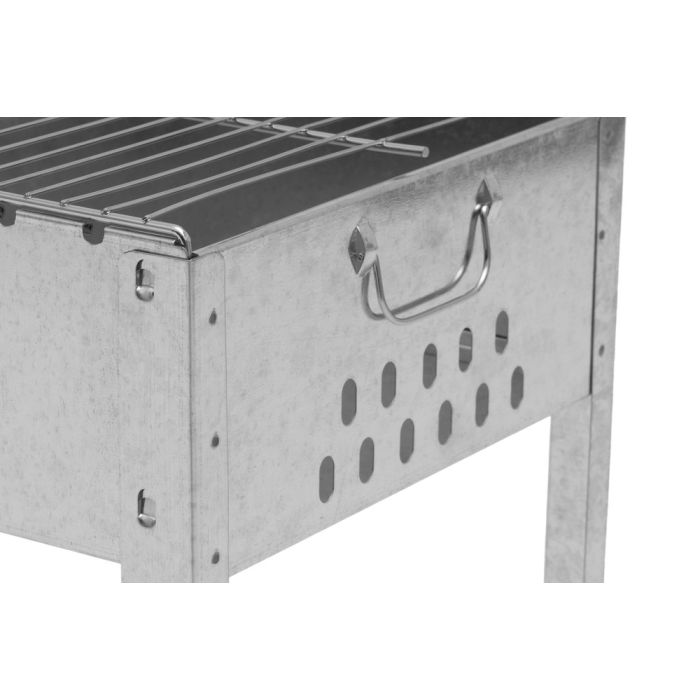 Mustang Steel Charcoal Grill | 6 skewers