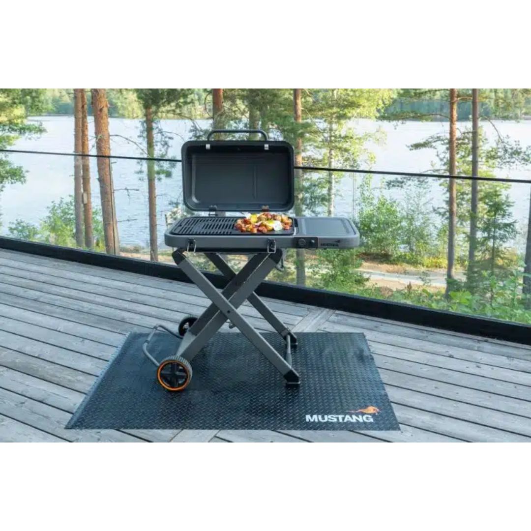 Mustang Gas Grill Fold | Trolley | Grill Area 60.5x39cm - Image 7