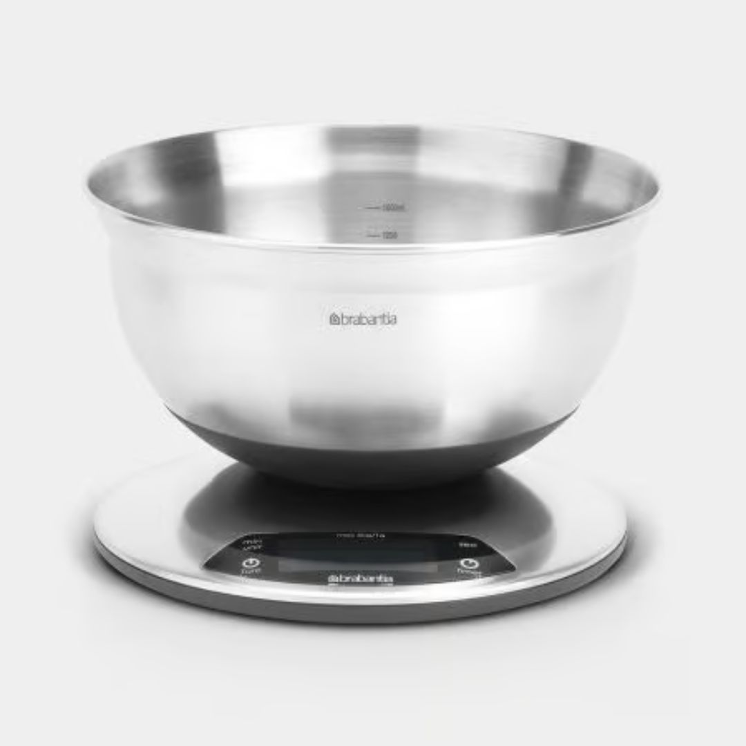 Brabantia Profile Digital Kitchen Scale & Timer - Round - Image 5