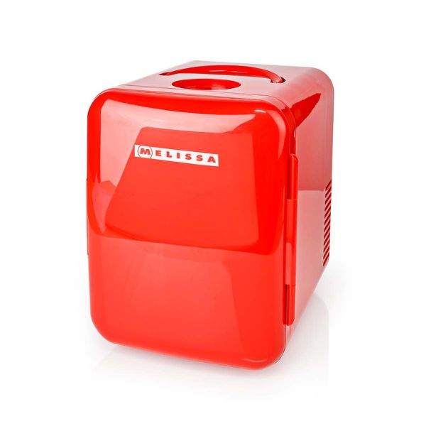 Melissa Portable Mini Fridge | 4L. | 100-240V / 12V | Heating/Cooling | Red