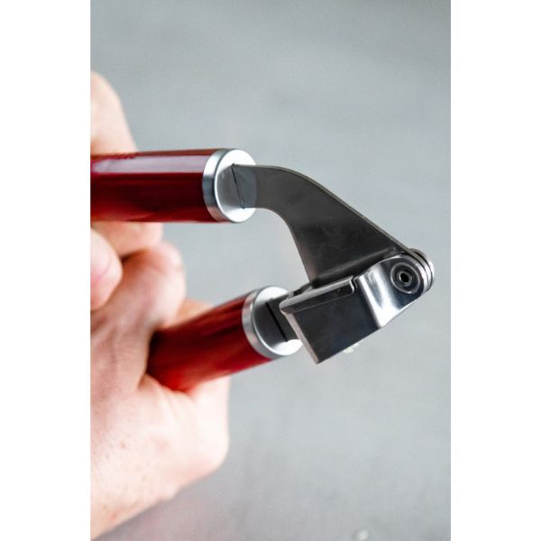 KitchenAid Stainless Steel Garlic Press | Empire Red - Image 4