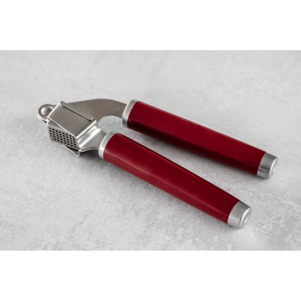KitchenAid Stainless Steel Garlic Press | Empire Red - Image 3